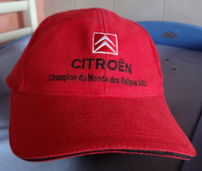 Casquette - Citroën - Champion du Monde des Rallyes 2005 - Unisexe