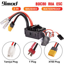 80A Brushed Electronic Speed Controller ESC 2-3S 6.4/7.4V 5A BEC for 1/10 RC Car