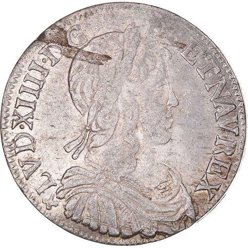 France louis xiv 2 ecu - france,,