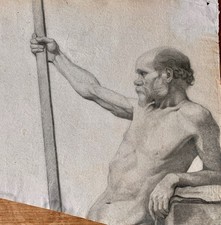 Dessin Ancien Homme Nu