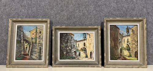 Baracco trois huiles sur - j.,