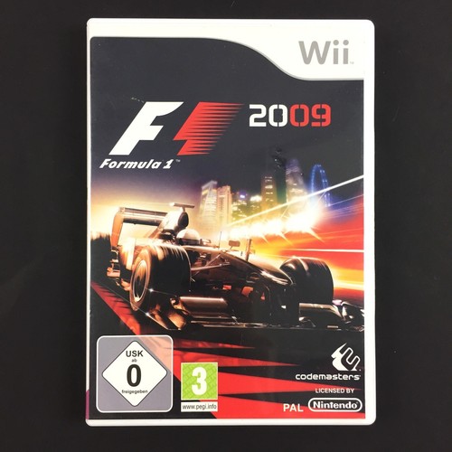 2009 wii jeu sur - f1, nintendo