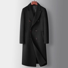 Manteau D'Hiver Long En Laine