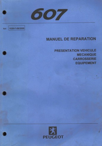 Manuel de reparation - manuel,