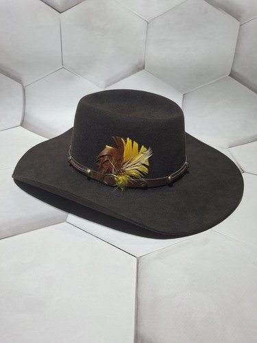 Akubra brown down - akubra, under