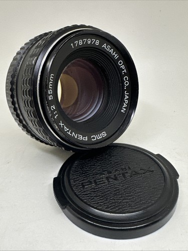 Asahi smc pentax 55mm - asahi, f2