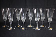 8 flûtes à champagne en