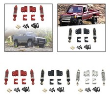 Jeu d'amortisseurs arrière, support de choc pour voiture sur chenilles RC