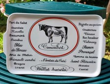 PLAT À FROMAGE PORCELAINE