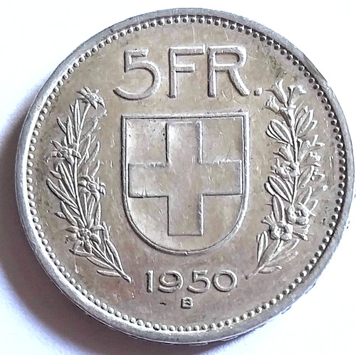 Suisse francs 1950 - francs,