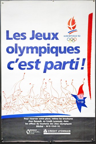 1992 affiche les jeux - -,