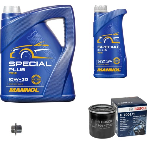 Bosch filtre mannol - 6l, special