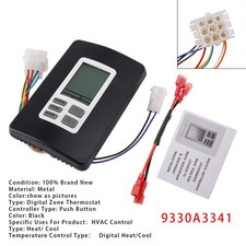 9330A3341 9-Series Digital Zone Thermostat 12V Black H03