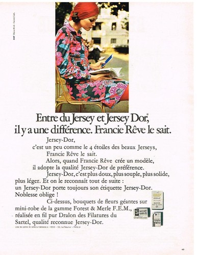 Publicité advertising 1970 - publicité,
