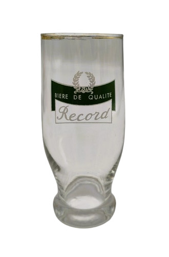 Verre bière vintage - verre, à