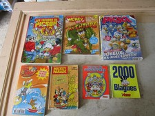 Lot de 5 Livres Picsou - tom et Jerry - Mickey + 2 suppl Année 80/90
