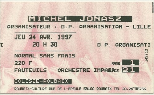 Rare ticket billet de - /,