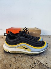 Air Max 97 Premium Metallic Silver/Black-Varsity Maize EU42, US8.5, 312641 002