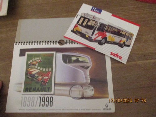 Ancien calendrier camion bus - camion,