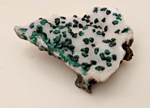 Malachite sur quartz mine de - sur,