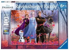 RAVENSBURGER, Puzzle 100 Pièces La reine des neiges – La magie de la forêt, R...