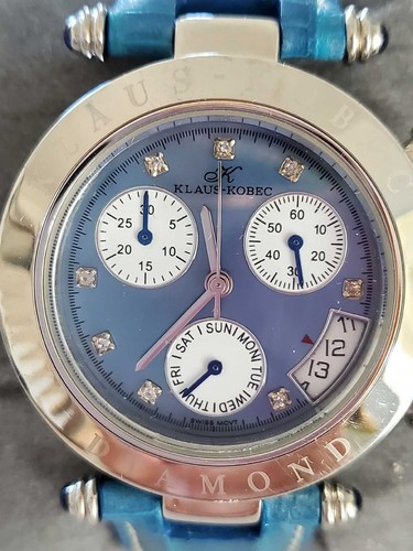 Klaus kobec diamond watch - diamond,
