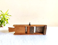 Bois vintage puces machine - en,