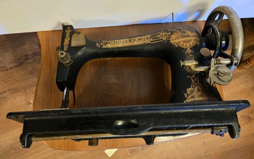 Antique singer sewing - sewing, machine