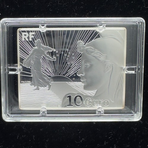 Euro argent silver - be,