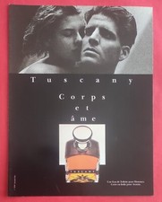 Publicité de presse: Parfum TUSCANY (Aramis) Eau de Toilette pour Homme  1989