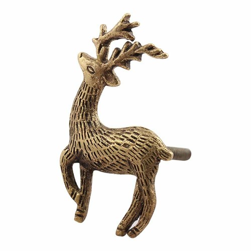 Métal cerf boutons tiroir - cerf,