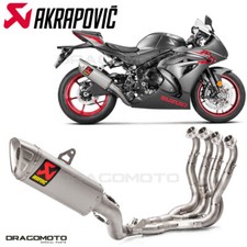 SUZUKI GSX-R 1000 2017-2025 Ligne complete AKRAPOVIC Evo RC S-S10E3-APLT