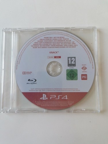 Jeu ps4 knack version promo - knack, /