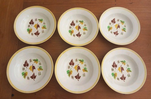 Assiettes creuses anciennes - creuses,