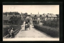 CPA Rethondes, Entrée du Village, L´Hôtel Billiet 1906 