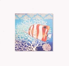 Tableau cadre toile Plage -