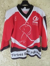 Maillot TARBES roller hockey porté n°15 C.I.T DESSAINT shirt M