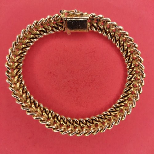 Bracelet maille américaine