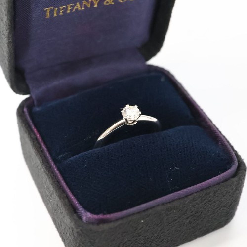 Tiffany solitaire diamond - &,