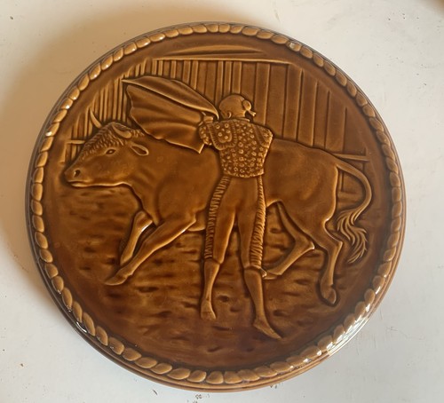Grande assiette décorative - assiette,