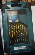 Coffret de forets métal Erbauer (13 pcs)