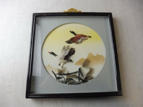 Ancien tableau canards - ancien, tableau,