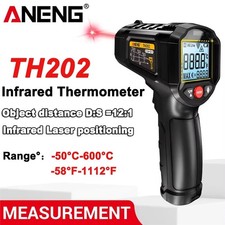 Thermomètre Infrarouge Laser Numérique Sans Contact  -50+600°c
