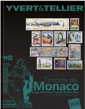 Catalogue Timbres de Monaco Tome 1 bis  Outre mer 2026  Yvert et Tellier 138993