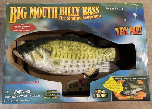 Big mouth billy bass singing - big,