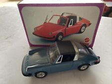 Mebetoys 1/25 porsche 911 S mattel boite vintage rare