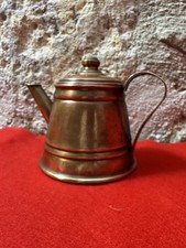 Ancienne Théière / Cafetière En Laiton - Petite - Vintage