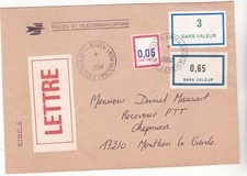 France timbres fictifs sur