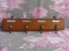 Ancien  Accroche Torchons  Porte Clés  en bois  Déco Vintage COSY bon état