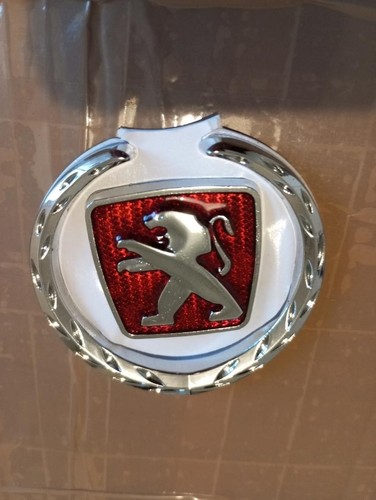 Rare logo métal lion peugeot - métal,